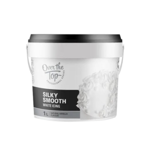 Over The Top Silky Smooth Buttercream 1L (850g) White