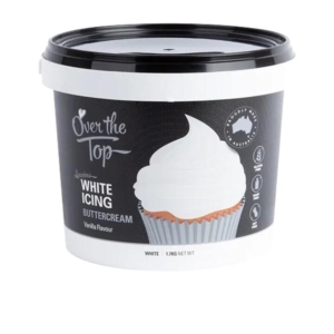 Over The Top Silky Smooth Buttercream 2L (1.7kg) White