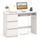 Costway desk with storage drawers