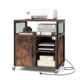 Costway file cabinet with charging station