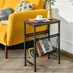 Industrial side table