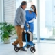 aluminium rollator walker