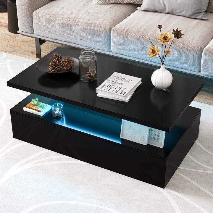 LED coffee table