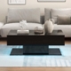 Costway white/black coffee tables for living room