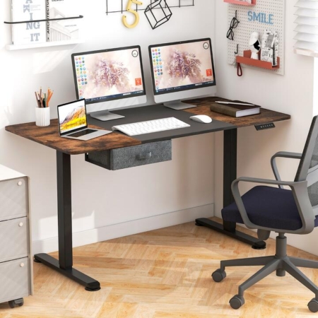 height adjustable standing desk