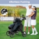 Costway 4-wheel golf trolley