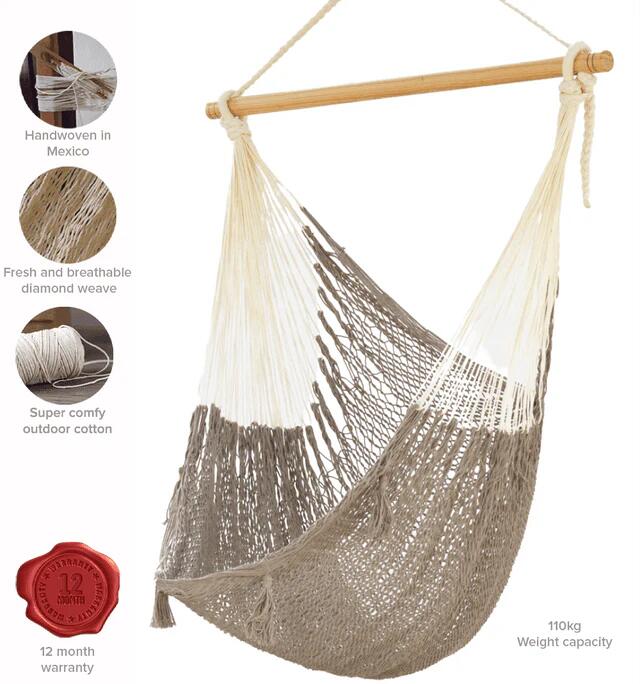 Mexican Hammock Swing Chari in Dream Sands