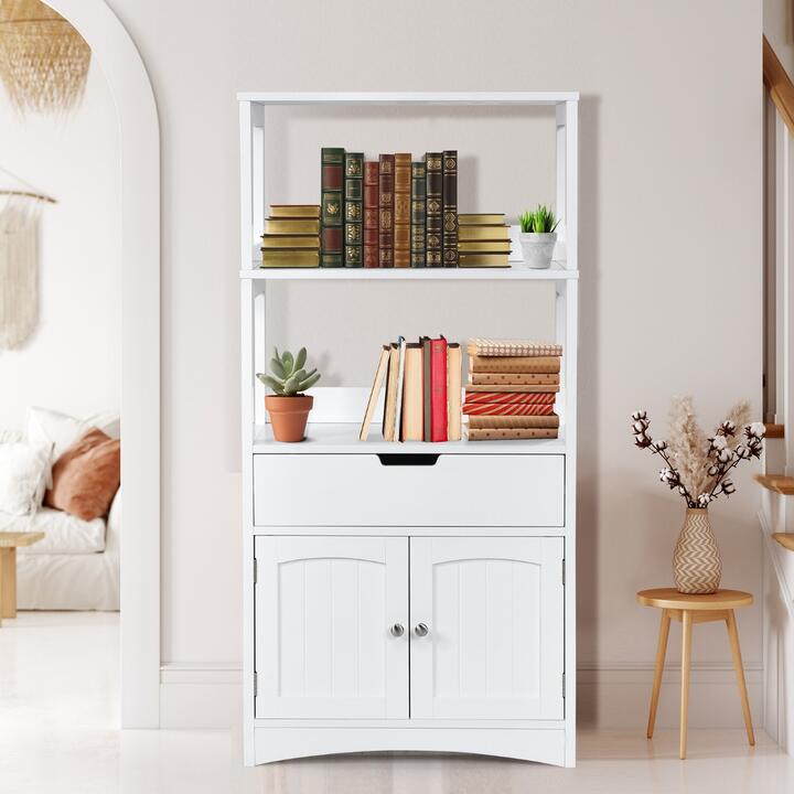 bathroom floor cabinets