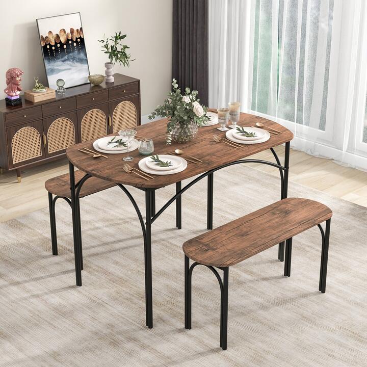 Costway dining table set for 4