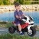 Kids ride on motorcycle