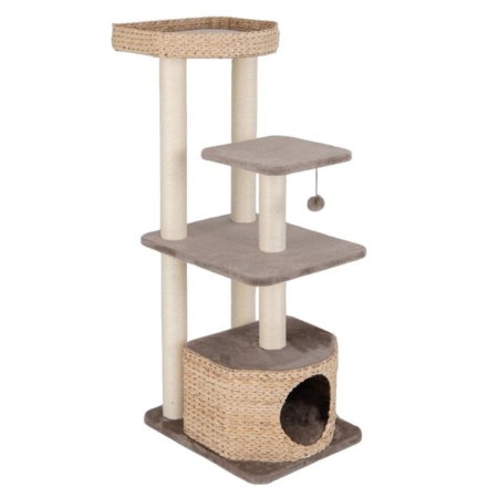 wooden cat tree