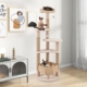 wooden cat tree