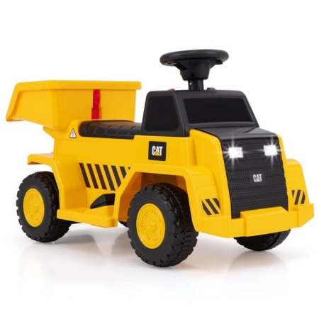 kids ride on dump truck electric dump truck toy electric car for kids electric construction vehicle kids toddler ride on car truck ride on toys for kids toddler 1-3 boys girls kids cars to drive battery operated powered construction car vehicle