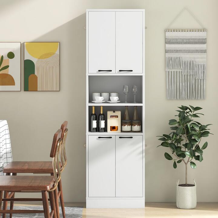 Costway cabinet with doors and shelves