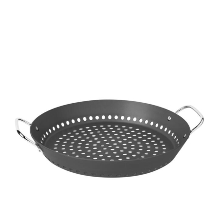 Tramontina Churrasco Black Collection Round Anodised BBQ Grill 30cm