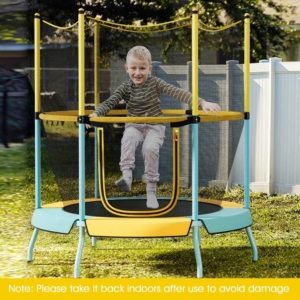 Costway toddler trampoline with net