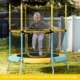 Costway toddler trampoline with net