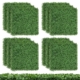 12 pcs 50 x 50 cm artificial grass wall panels