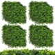 12 pcs 50 x 50 cm artificial grass wall panels