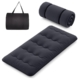 Costway japanese floor mattress futon mattress floor futon bed foldable sleeping mattress for floor futon sofa bed sleeping pad futon couch for adults kids folding tatami mat roll up mattress portable camping mattress