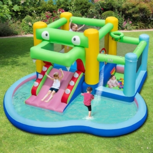 Costway inflatable bounce house with slide