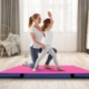 Costway folding gymnastics mat