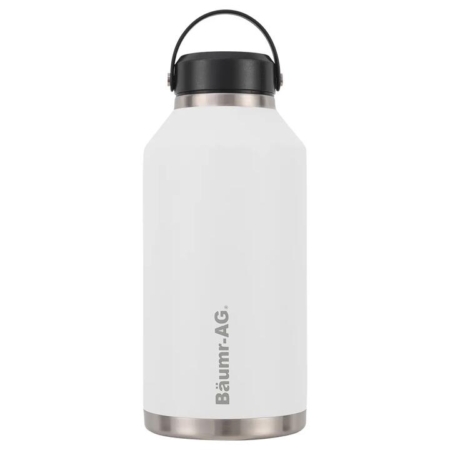 BAUMR-AG 1.9L Double Wall Insulated Stainless Steel Water Bottle