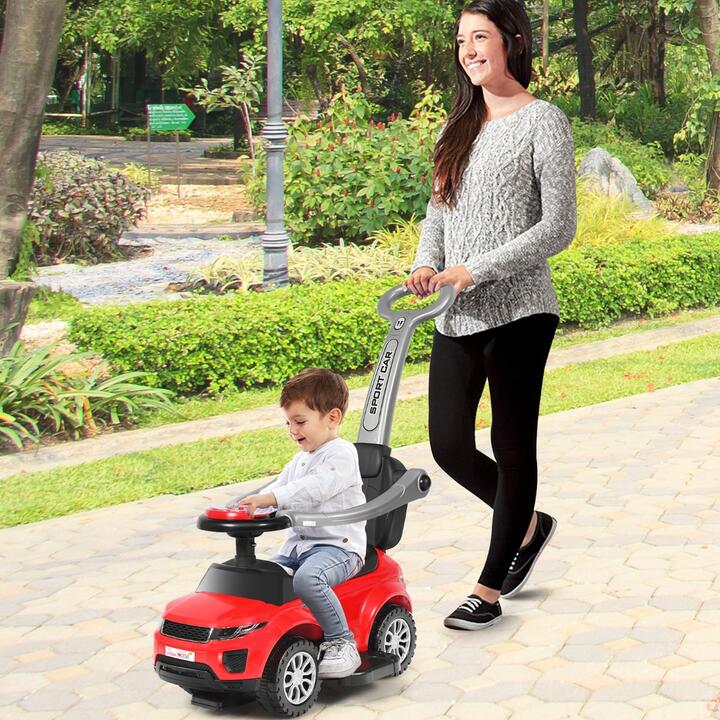 kids ride on push car