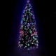 Jingle Jollys 2.4M 8FT LED Christmas Tree Xmas Optic Fiber Multi Colour Lights