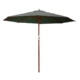 Instahut Outdoor Umbrella 3M Pole Umbrellas Stand Sun Beach Garden Deck Charcoal