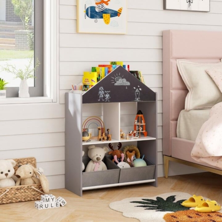 Costway kids toy shelf