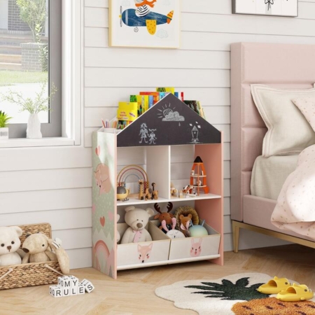 Costway kids toy shelf