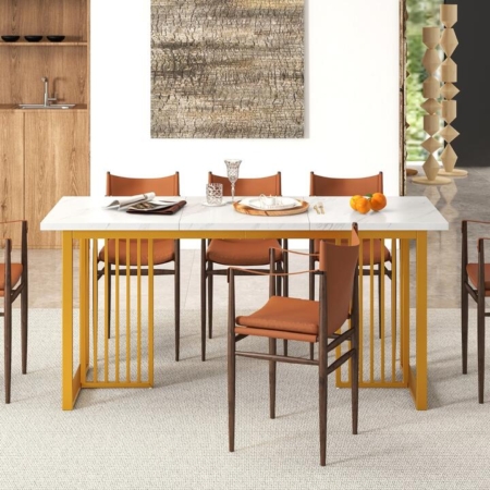 rectangular dining table