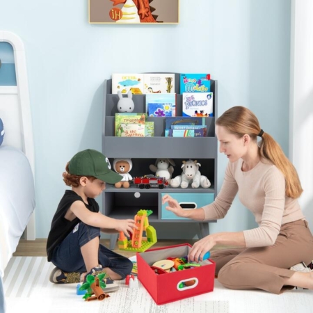 Costway kids book rack storage bookshelf