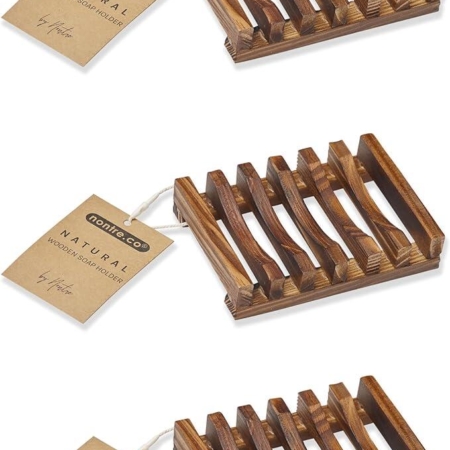 Wooden Soap Holder (Set of 3)