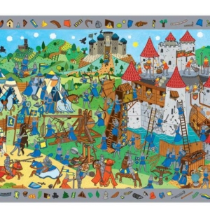 Djeco Observe Knights Puzzle 54pc