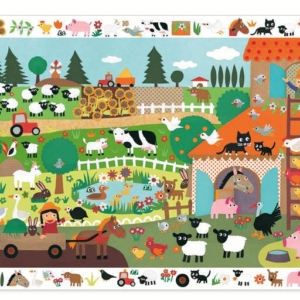 Djeco Observe Farm Puzzle 35pc