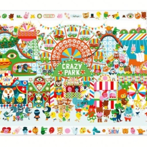 Djeco Observe Crazy Park Puzzle 35pc