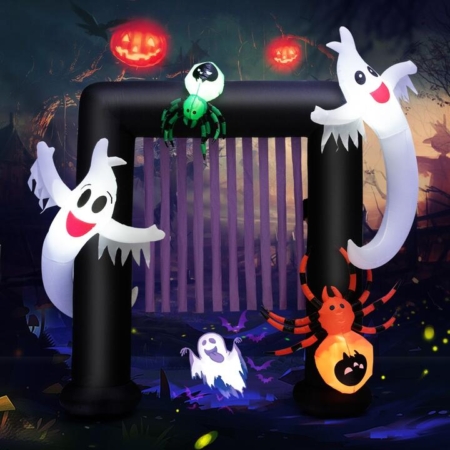 halloween inflatable archway