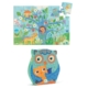 Djeco Hello Owl Puzzle 24pc