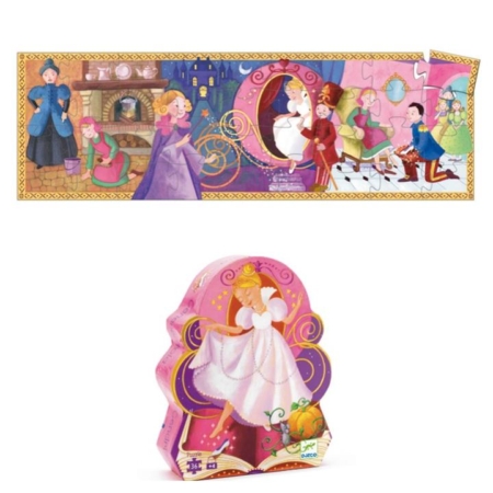 Djeco Cinderella Puzzle 36pc