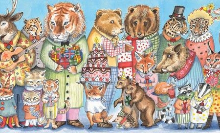 Djeco King's Party Gallery Puzzle 100pc