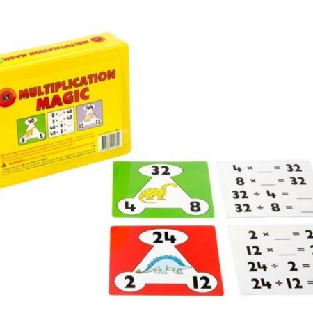 Magic Triangles Multiplication and Division