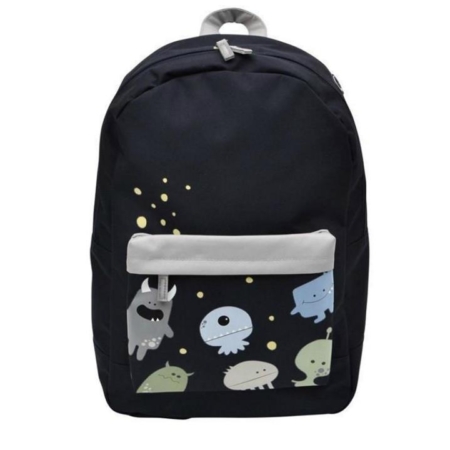 Bobble Art Large Coated Monsters Backpack