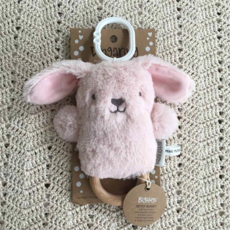 O.B Designs Dingaring Pink Betsy Bunny