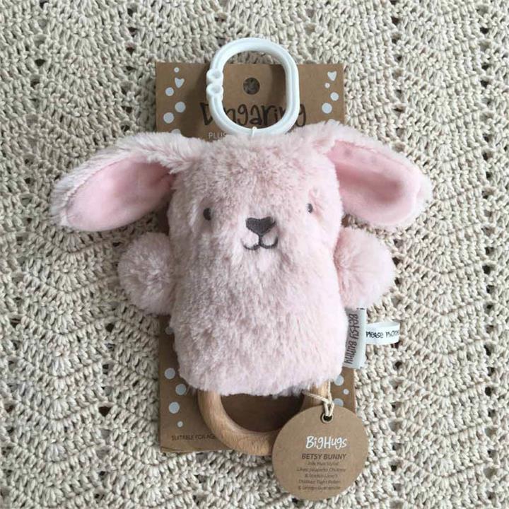 O.B Designs Dingaring Pink Betsy Bunny