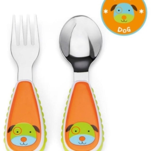 Skip Hop Dog Fork and Spoon Set