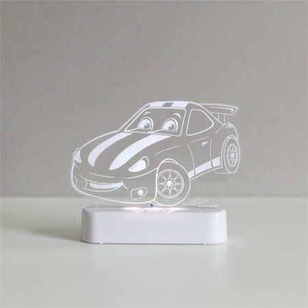 Aloka LED Sleepy Light Race Car