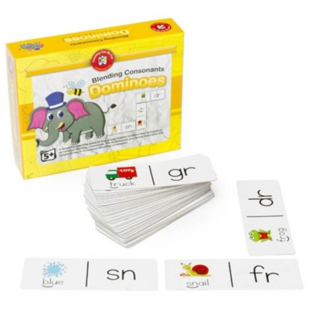 Blending Consonants Dominoes Game