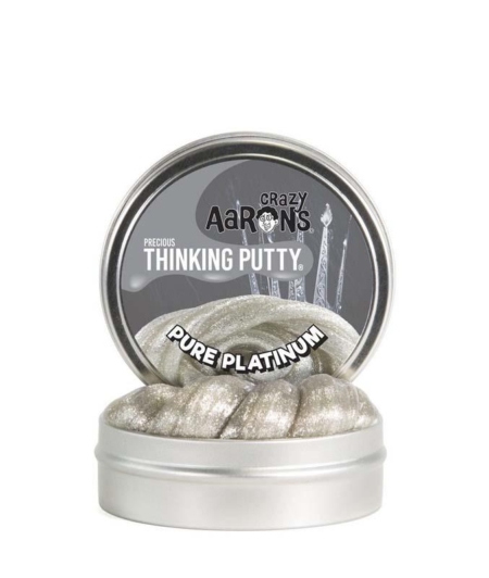 Crazy Aarons Precious Thinking Putty Pure Platinum